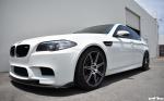 BMW M5 Alpine White by H&R and EAS 2017 года